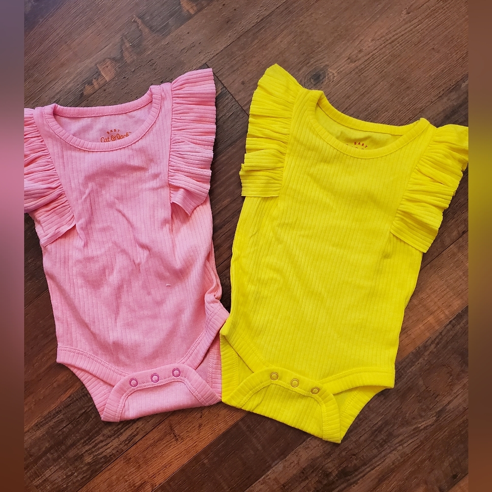 NWOT Cat & Jack newborn baby girl clothing twin
